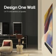 Vista angolata del TV LG OLED evo, OLED G4 dall'alto